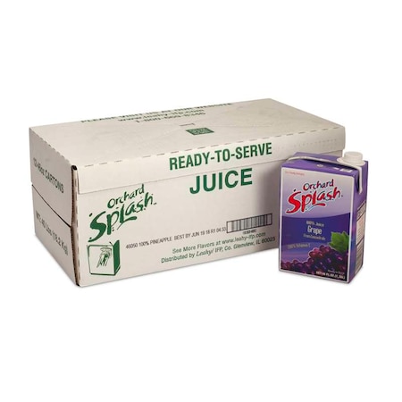 Orchard Splash Orchard Splash-46 oz. RTD Grape 100%, PK12 46030
